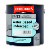 Johnstones Trade Aqua Water Based Undercoat Brilliant White 2.5L