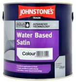 Johnstone’s Trade Aqua Water Based Satin Advise of Required Colour 2.5L