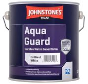 Johnstones Trade Aqua Guard Satin Brilliant White 2.5L