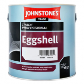 Johnstones Trade Eggshell (Oil Based) Brilliant White 2.5L