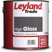 Leyland Trade High Gloss Brilliant White 2.5L
