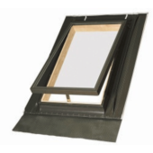FAKRO Natural Pine Single Glazed Top Hung Access Roof Window WGT 46cm x 55cm
