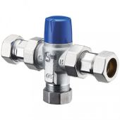 Ideal Standard Ancillaries Exposed Thermostatic Mixing Valve 22mm - Chrome A5901AA